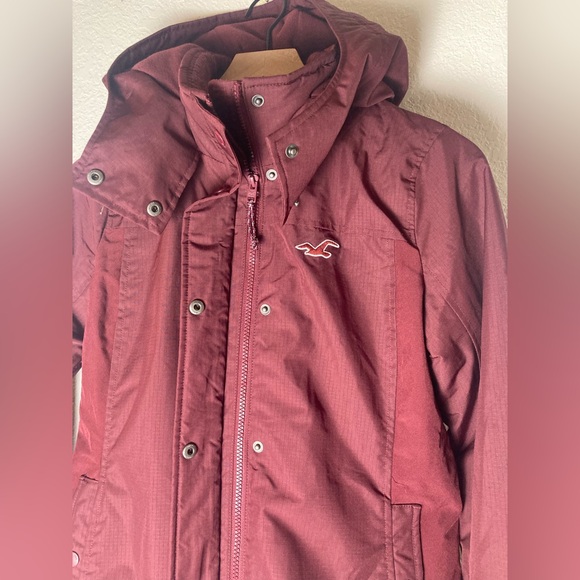 Hollister All Weather Fleece Lined Jacket with Hood - Picture 4 of 9